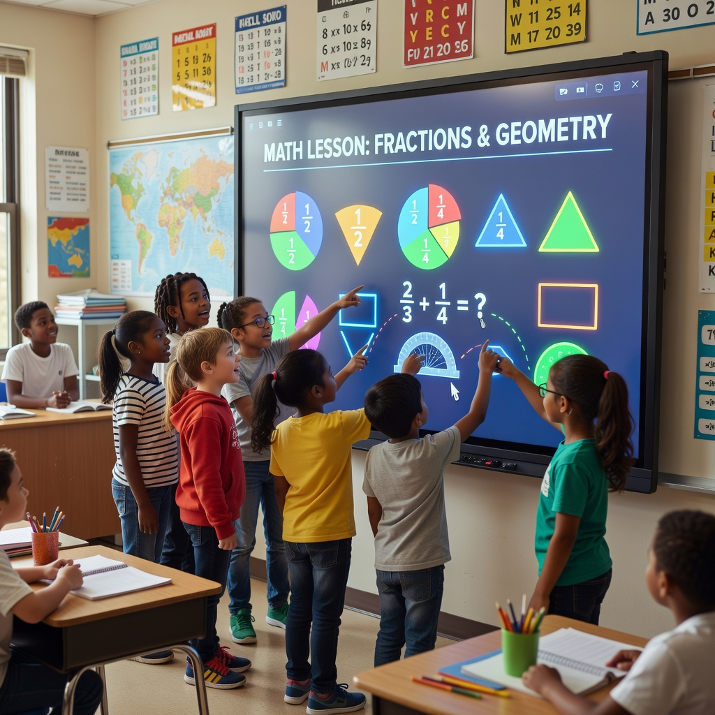Matemáticas interactivas en el aula